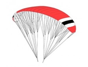 Parafun 3.0M RC Paramotor Wing Part - Red